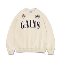 게인스보로 GAINSBORO 클럽 크루넥크림 club crew neck GA020CR 216720