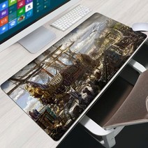 장패드 L-Lost Ark 마우스 패드 Pc 게이머 액세서리 Xxl 데스크 프로텍터 키보드 매트 대형 게임 확장 컴퓨터, [09] 400x900x3mm, [09] FS003323