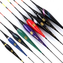 수광산업 야간 민물 전자찌 나노 찌 올림 내림 중층, (EF-24) 블랙 45cm