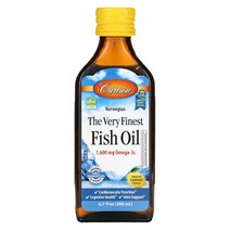 칼슨랩스 더 베리 파이네스트 피시 오일 내츄럴 레몬 200ml