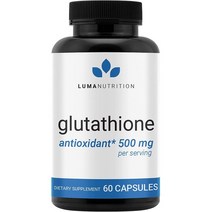 Luma Nutrition 글루타티온 500mg 간 60정, 1, 단일옵션