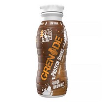 Grenade 그레네이드 하이 프로틴 쉐이크 퍼지 브라우니 맛 330ml 12팩