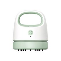 USB 충전 데스크탑 진공 청소기 색종이 애완 동물 머리 제거 브러시 노트북 컴퓨터 키보드에 대 한 휴대용, 01 Green
