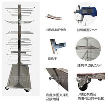 다기능 자동차 디스크 원형 판 부품 진열대 거치대, 96걸이바닥판1200x500x1800