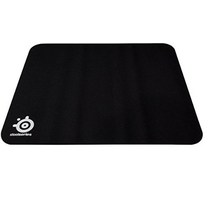 SteelSeries QcK + 63003 게이밍 마우스 패드 대형 논 슬립 러버베이스 블랙, 1개