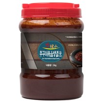 맛담은 쭈꾸미볶음양념 2kg 단품 쭈꾸미소스/오징어/낙지/각종 해물볶음 양념, 쭈꾸미볶음2kg_1개