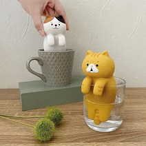 [그린에버] 일본 Decole ECO 도자기가습기 메달린고양이AG-28082, 단품