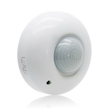 Sensky 360도 천장 마운트 점유 센서 110-240V PIR 모션 센서 스위치 고감도 움직임 감지기 조명 스위치 중립 필요(최대 감지 거리: 6m)