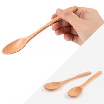 우드티스푼 티스쿱 티스쿱 커피젓는거 원목티스푼 2P