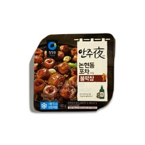 청정원 안주야 논현동포차스타일 불막창 160g (냉동), 4