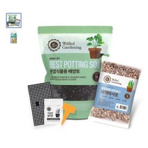 월드가드닝 관엽식물용 배양토 분갈이 4종 세트, 3세트
