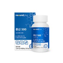 [ 약통 증정 ][ 프리미엄 원료 류신 로이신 ] 근력 근육 운동 단백질 관리 건강 식품, 6개, 60정