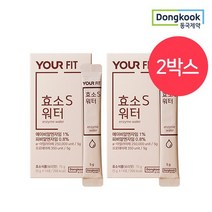 동국제약 유어핏 효소S 워터 5g x 14포 2박스, 없음