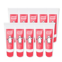 그린킨더 어린이치약50g 블루베베치약40g 10개 택일 무불소 저불소(바닐라민트 천연라즈베리), 저불소, 그린킨더라즈베리치약