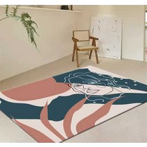 모던 유니크 러그 특이한카펫 예쁜러그 거실 침실