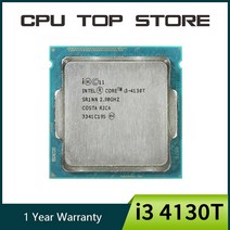 Intel-Core I3 4130T 듀얼 코어 2.9GHz LGA 1150 TDP 35W 3MB 캐시 CPU 프로세서 중고