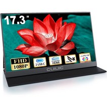 CUIUIC 휴대용 모니터 17.3인치, 17.3 Inch Portable Monitor_Por