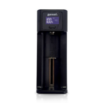 벡셀 LCD 18650 건전지 충전기, 2개