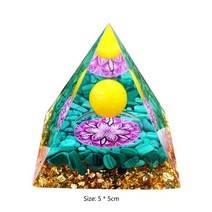 명상 차크라 크리스탈 명상돌 싱잉볼 힐링 팔찌 불교 돌 orgonite 피라미드 치유 결정 에너지 생성기 amethyst natural stone pendulum reiki, 크리스탈 피라미드 g