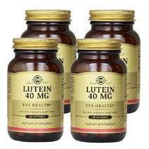 솔가 루테인 40mg 소프트젤, 30개입, 4개