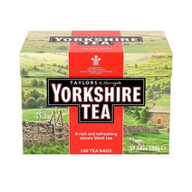 160 Count (Pack of 1) Yorkshire Red Taylors of Harrogate Yorkshire Red 160 Teabags, 1