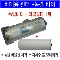 미네르바 비데필터+리필필터1개//비데에 설치하는 필터/비데용필터 추천/비데용필터/녹킬 비데필터 설치/녹물제거되는 비데필터/이물질 검은가루 제거/비데녹물제거방법/비데에서 녹물이나와요