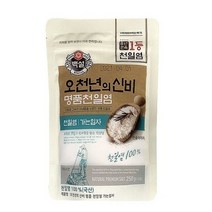 백설 오천년의 신비 천일염 가는입자, 2개, 250g