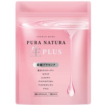 PURANATURA 50배 농축 13000mg/일 초저분자 콜라겐 히알루론산 세라마이드 에슬라틴 프로테오글리칸 알로에가 풍부한 미용성분 30일간, 기본