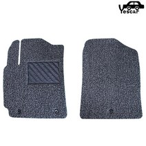 예스카 운전석 조수석 확장형 코일매트 카매트 발판, QM5(07년12월~) - 1열, 르노삼성자동차, 르노삼성