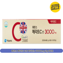 휴온스 메리트 C산 비타민c 3000mg 3g 90포 x 6박스, 단품, 단품
