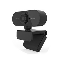 웹캠 1080P 풀 HD 웹 카메라 마이크 USB 플매트 카펫 러그 캠 PC 컴퓨터 Mac 노트북 데스크탑 유튜브 스카이프 미니, [01] Black, 01 Black