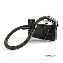라이카 D-LUX7D6 카메라 스트랩 소니 A6400A6300 손목밴드 캐논 M1 적용00 스트랩 스트랩, 밀리터리 그린