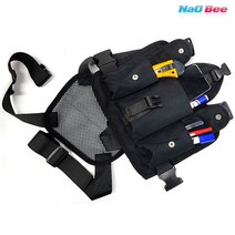 NaOBee 작업용 다용도 포켓 프론트 수납 백, 그린
