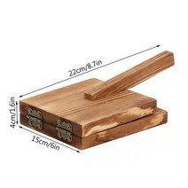 만두빚는기계 나무 토틸라 프레스 피자 반죽 프레스 토틸라 메이커 기계 만두 래퍼 토틸라 프레스 수제 피자 토틸라 용 나무, 아니다. 03