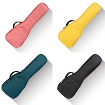 우쿨렐레가방 수납 방수 케이스 소프트 커버 휴대용, 옐로23인치A