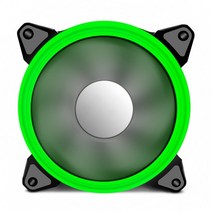 무소음 cpu 쿨러 공랭 팬 수냉식120mm LED 팬 쿨러 rtx 라디에이터 팬 눈부심 냉각 gtx 1050 CPU gabin, 02 Green