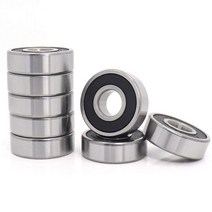 10PCS ABEC-5 6201ZZ 6201Z 6201-2Z 6201 ZZ 12*32*10mm 금속 물개 고품질 깊은 홈 볼 베어링 12x32x10mm, [03] ABEC 5, [02] 6200 10X30X9mm, [02] 은