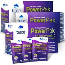Trace Minerals – Power Pak (Acai Berry) 3 Pack | Electrolyte Powder Packets with Vitamin C Zinc | P, 상세내용 참조, 1