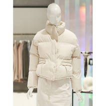 ab.f.z [ab.f.z] 하이넥 스트링 패딩점퍼 (AAW4HU04K)