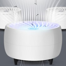 Vortex Booby 광촉매 UV-LED USB 해충 모기 포충기 집기 초파리, 한나 화이트+아답터추가
