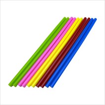케미텍코리아 소형 컬러 글루스틱 글루건심 770C 7.2mm 10개입, 10개