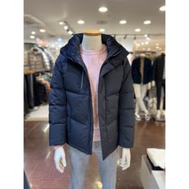 올젠 후드 탈부착 숏기장(73cm) 구스 다운 점퍼 ZBC4FP1308 2022F/W