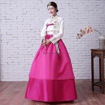 퓨전한복 결혼식 한복 원피스 웨딩 여성 신부 전통 드레스 무용 의상 민속