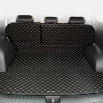 카프트 스포티지 NQ5 트렁크매트 프리미엄 퀄팅 차박, 트렁크스피커-무, 일체형(블랙), 기아