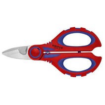 KNIPEX Tools 95 05 10 SBA 전기 기사 가위 페룰용 크림프 영역 포함 15 2cm(6 25인치) 정품보장, Electricians Shears with Crimp