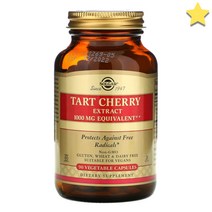 솔가 타트 체리 추출물 1000mg 90베지 캡슐, 1개, 기본