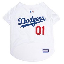 MLB 강아지 및 고양이용 저지 - 야구 로스앤젤레스 다저스 반려동물 저지 XL, X-Large Jersey for Pets