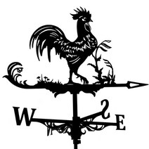 풍속 풍량계 바람개비 풍속기 인테리어 풍향기 금속 검은 수탉 모양의 weathervane 지붕 마운트 weather vane 바람 방향 표시기 정원 야외 마당 농장 장식