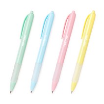 팬톤 0.5 중성펜 10개 1세트 블랙심 검정 기본 볼펜, 옐로우