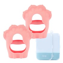 [닙치발기] 앙쥬 수박 치발기 3D + 클립, 노꼭지, 수박치발기(클립랜덤발송)